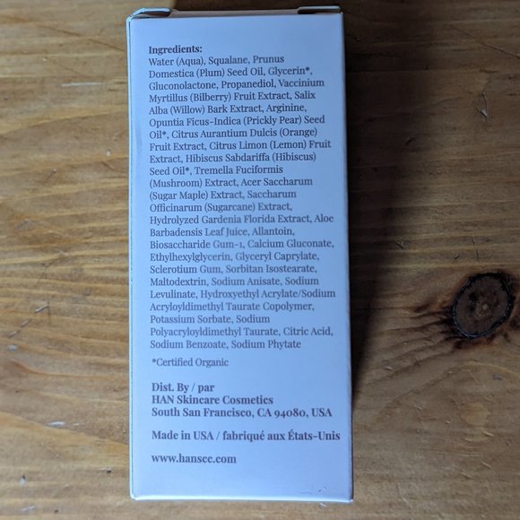 Han Skincare Cosmetics Skin Refining Serum - Unopened in Box - Picture 6 of 8